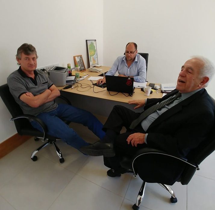 Reunión por paritarias con el apoderado de Adira