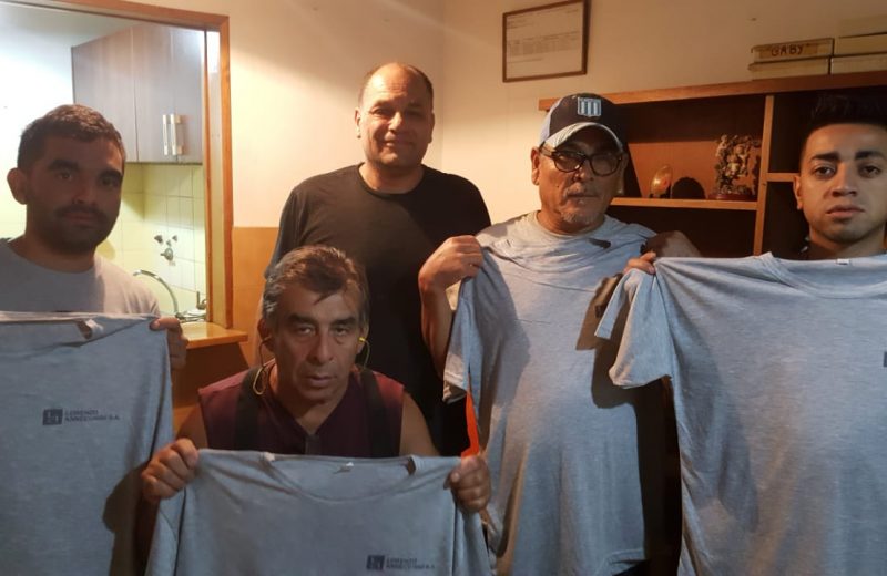 Compañeros del Sindicato Gráfico Platense visitaron talleres