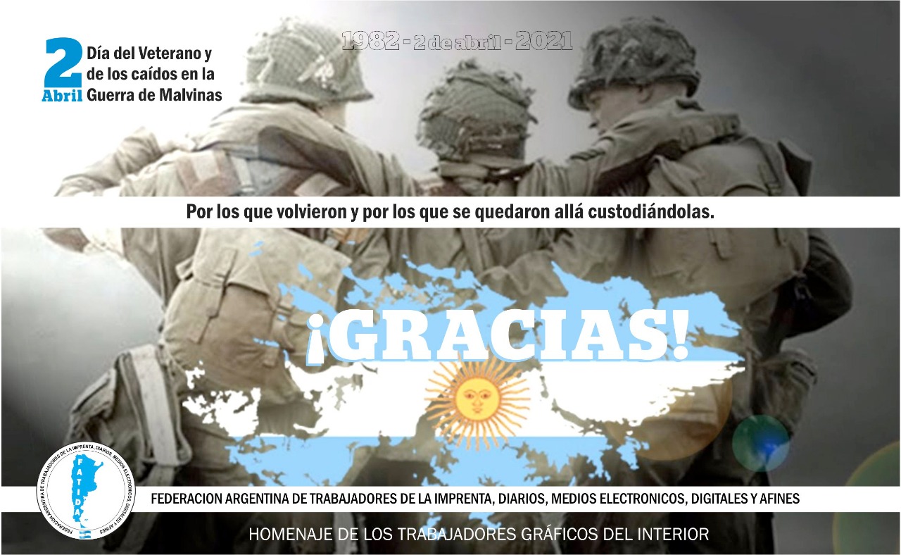 2 de Abril: Día del Veterano y de los caídos por la Guerra de Malvinas